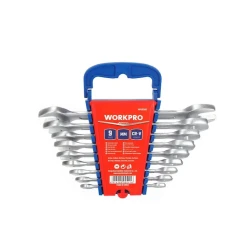 Набор рожковых ключей Workpro WP202505, 9 шт