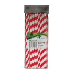 Набор одноразовых бумажных трубочек Biotech, 6х197 мм, 25 шт