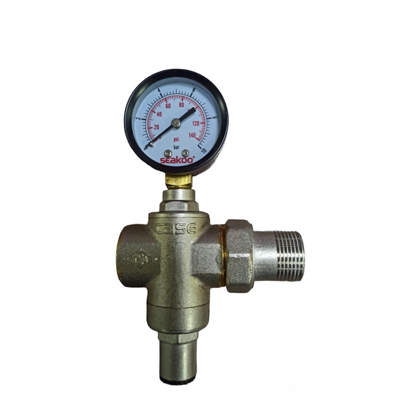 Регулятор давления воды Case 3/4 (20 мм), с креплением