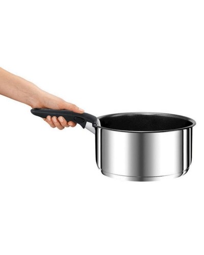 Qab-qacaq dəsti Tefal Ingenio Titanium Preference, 5 ədəd, tayqulp 22 sm, tavalar 26/28 sm, alüminium, qapaq ilə, gümüşü
