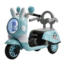 Uşaqlar üçün elektrik motosikl, mavi (HomeStore_AZVB)
