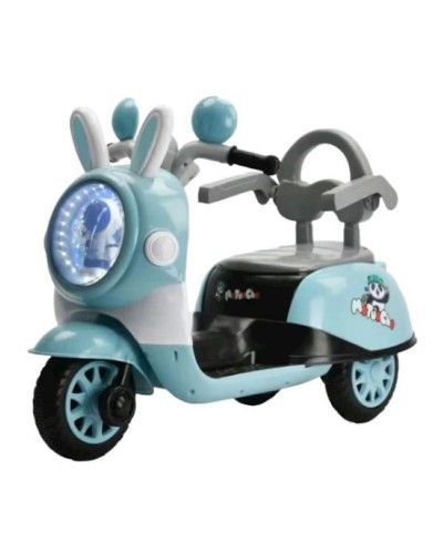 Uşaqlar üçün elektrik motosikl, mavi (HomeStore_AZVB)