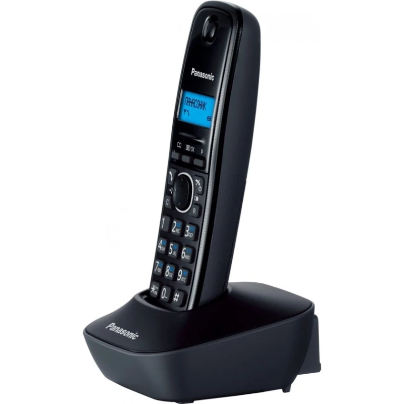 Radiotelefon Panasonic KX-TG1611UAH, Black Radiotelefon Panasonic KX-TG1611UAH, Black