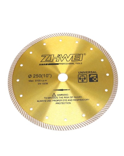 Almazlı disk Zhwei turbo 250x10x22.2 mm