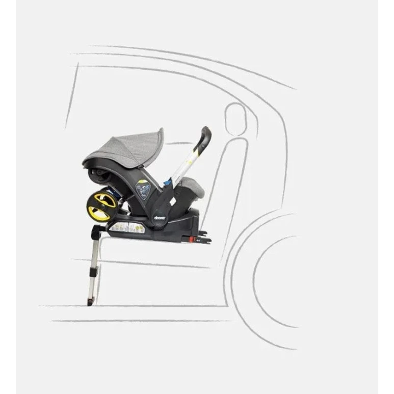 База для автокресла Doona Isofix, до 13 кг, черная