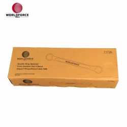 Набор ключей Worldforce 11726, 6x7-24x27 мм, 9 шт