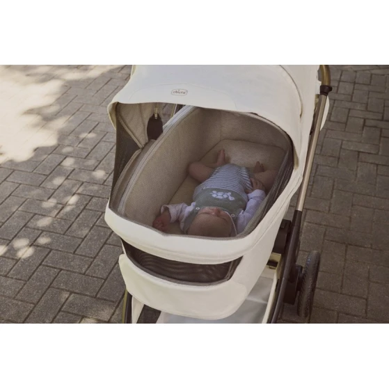 Люлька для коляски Chicco Flexi, серая