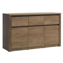 Servant JYSK Vedde 130х79х43 sm, XDF/MDF, qəhvəyi