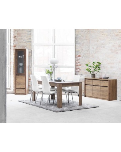 Servant JYSK Vedde 130х79х43 sm, XDF/MDF, qəhvəyi
