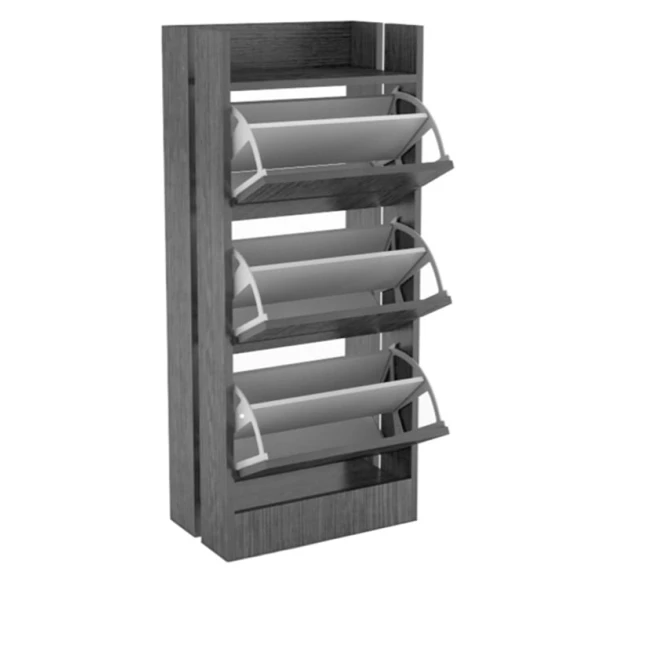 Тумба для обуви Art Mebel, ЛДСП, венге, 30х50х130 см