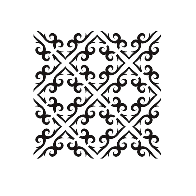 Trafaret interyer üçün Cadence Home Decor Midi Serie HDM-101, 25x25