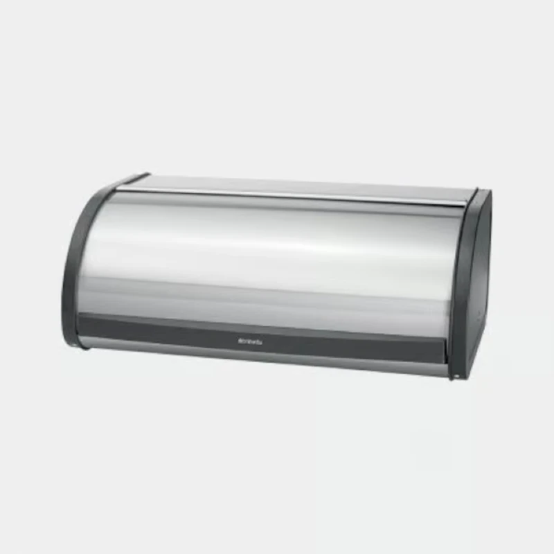 Хлебница Brabantia 299445, 17.3x26.2x44.5 см, сталь, серебристая Хлебница Brabantia 299445, 17.3x26.2x44.5 см, сталь, серебристая