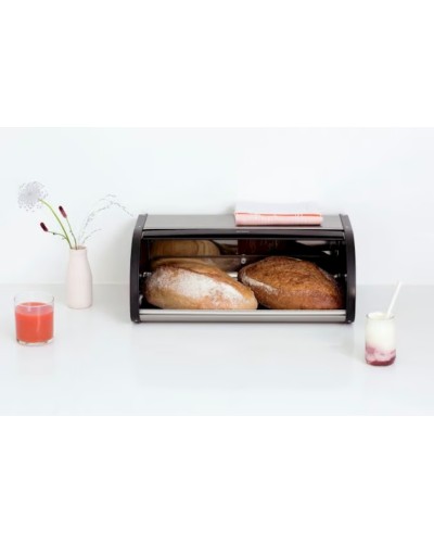 Çörək qabı Brabantia 299445, 17.3x26.2x44.5 sm, polad, gümüşü