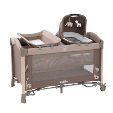 Manej-çarpayı Kidilo AP940S, metal/plastik, bej