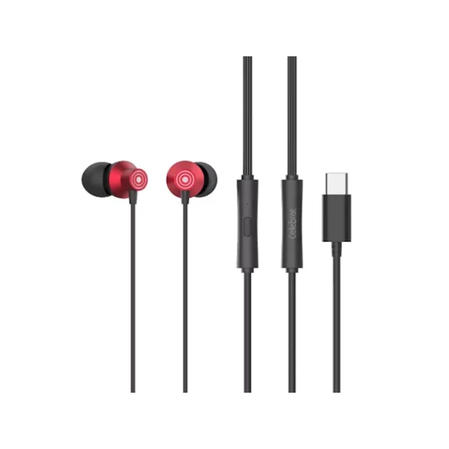 Simli qulaqlıqlar Celebrat D15 Red