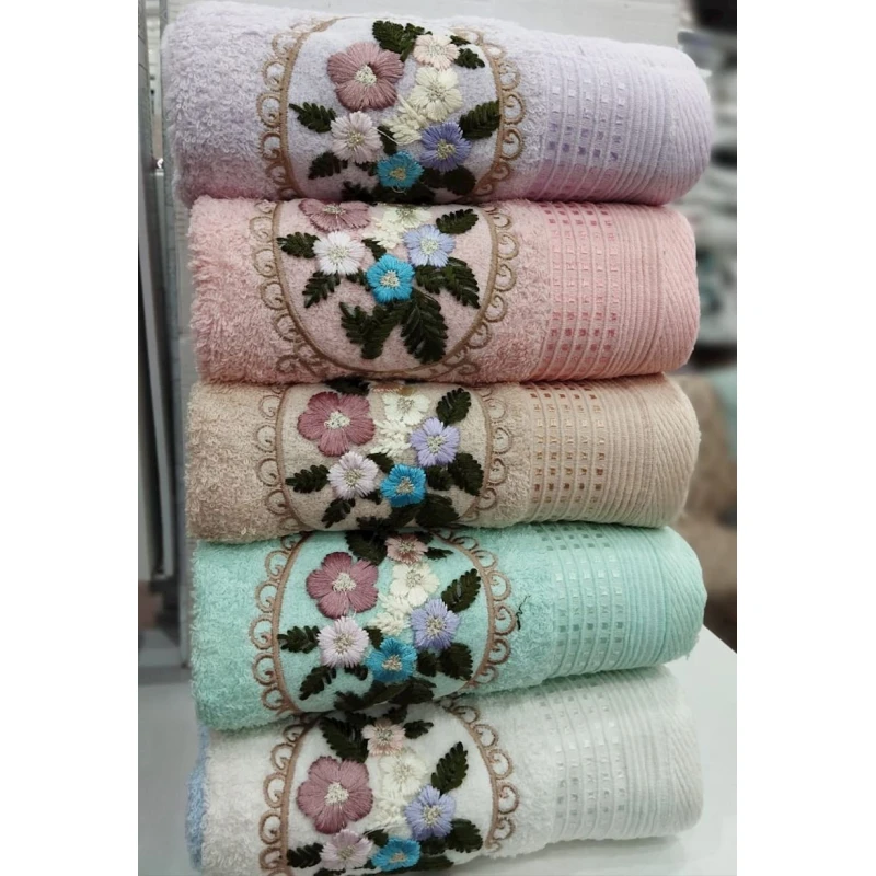 Набор полотенец для рук и лица Sahara SHA-00001391, хлопок, 50х90 см, 5 шт Набор полотенец для рук и лица Sahara SHA-00001391, хлопок, 50х90 см, 5 шт