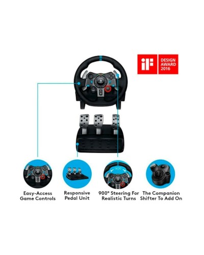 Oyun üçün sükan Logitech Driving Force G29 pedallar ilə
