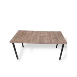 Обеденный стол lck_2, 180x80x75 см, ламинат, коричневый Обеденный стол lck_2, 180x80x75 см, ламинат, коричневый