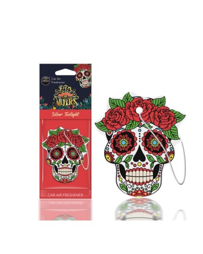 Avtomobil üçün ətirləndirici Aroma Car Silver Tattoo, Luigi, asma - 83118
