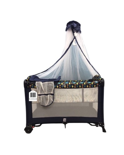 Manej-çarpayı Cool Baby VL-KIDS-135, göy, 120х60х75 sm