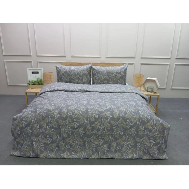 Комплект постельного белья Luxe Cotton MX941, пододеяльник 200x220 см, простыня 220x240 см, наволочки 50x70 см 2 шт