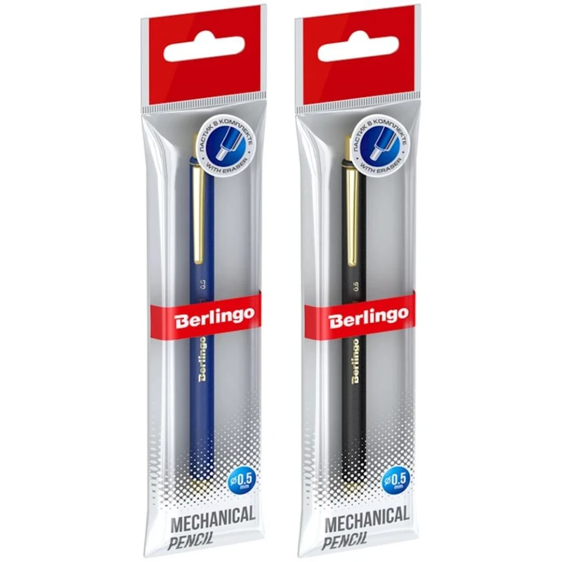 Механический карандаш Berlingo xGold HB, товар в ассортименте