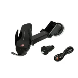 Автомобильный держатель телефона с беспроводной зарядкой FJ16 15 Вт Автомобильный держатель телефона с беспроводной зарядкой FJ16 15 Вт