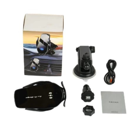 Avtomobil üçün telefon tutacağı simsiz şarj ilə FJ16 15W