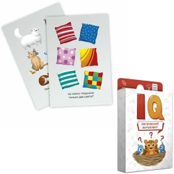 Игра карточная Геодом IQ Логический интеллект 40 карточек