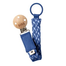 Əmzik tutacağı Bibs Paci Braid, göy