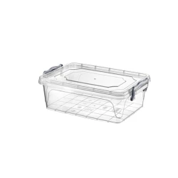 Контейнер для хранения Hobby life прямоугольник, 3800 мл, 31x20.5х10.5 см, пластик, с крышкой, прозрачный