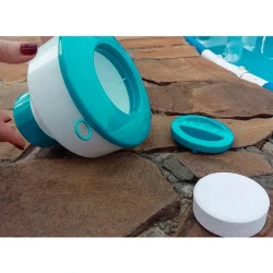 Hovuz üçün dərman qabı Piramida X29225588041, göy, 17.8 sm