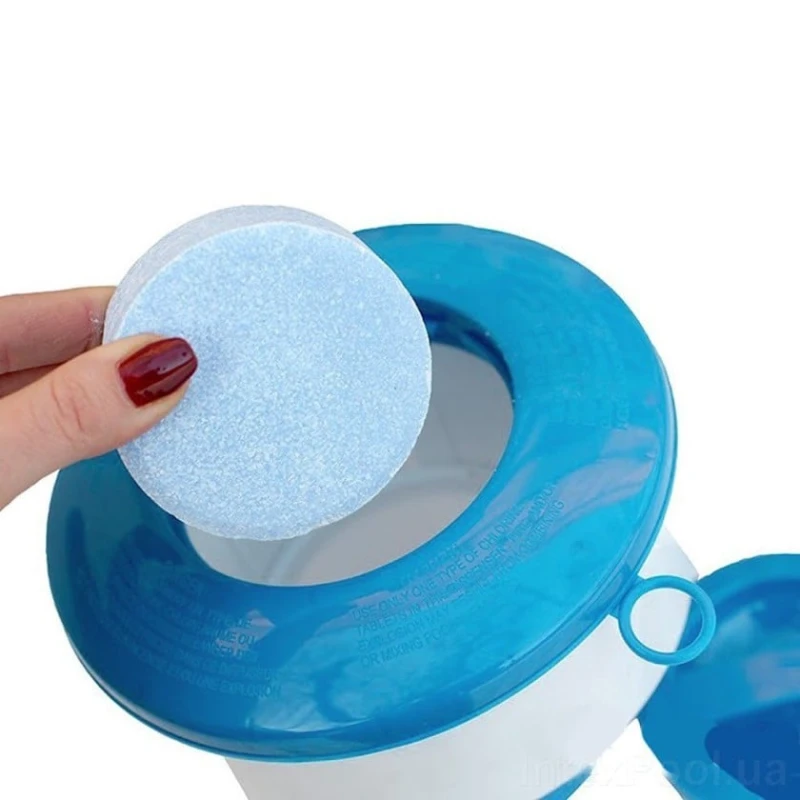 Hovuz üçün dərman qabı Piramida X29225588041, göy, 17.8 sm Hovuz üçün dərman qabı Piramida X29225588041, göy, 17.8 sm