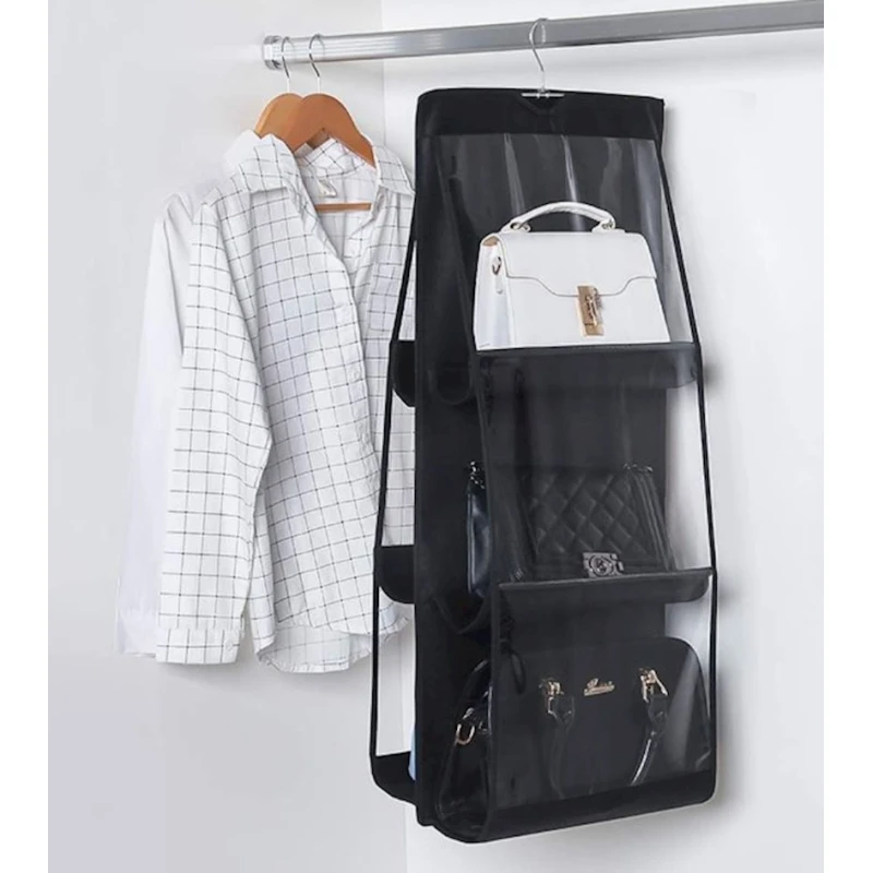 Органайзер подвесной 999, 83x35 см, черный