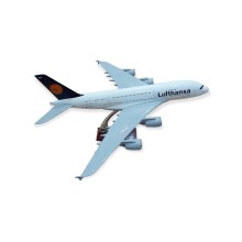 Dekorativ təyyarə modeli Lufthansa, ağ, 47x44x22 sm