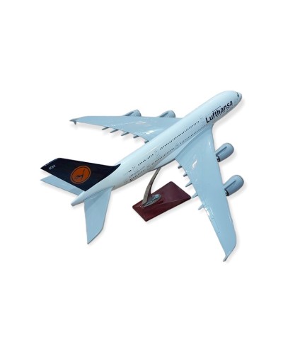 Dekorativ təyyarə modeli Lufthansa, ağ, 47x44x22 sm