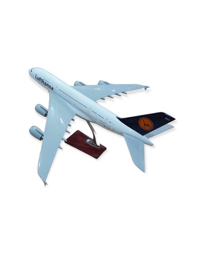 Dekorativ təyyarə modeli Lufthansa, ağ, 47x44x22 sm
