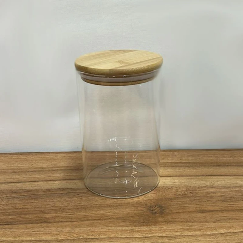 Saxlama qabı, 1 əd, 25x9 sm, şəffaf/qəhvəyi, yumru