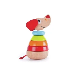 Пирамидка Hape Pepe Rainbow Stacker, 6 шт, разноцветный Пирамидка Hape Pepe Rainbow Stacker, 6 шт, разноцветный