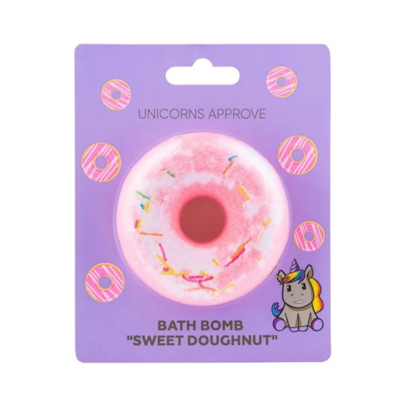 Детская бомбочка для ванны Unicorns Sweet Doughnut, 100 г