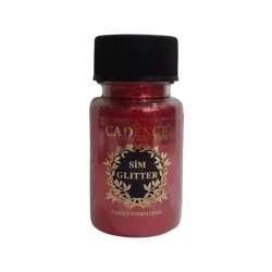 Сухие блестки Cadence Glitter Powder Red, 45 мл