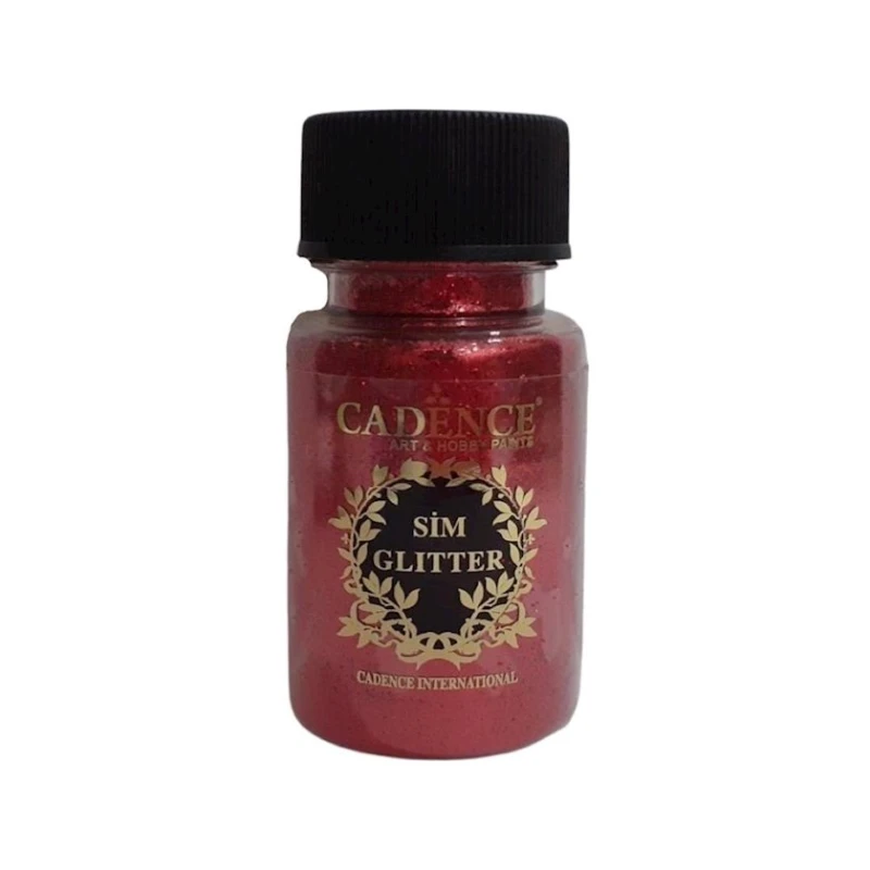 Сухие блестки Cadence Glitter Powder Red, 45 мл
