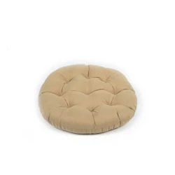 Подушка для стула Oeko-Tex Margherita Camel, 40 см, микрофибра, коричневая