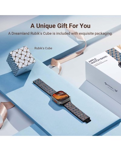 Kəmər Pitaka band Stairs Apple Watch üçün 38/40/41/42/44/45/46/49 mm - 7493554148336
