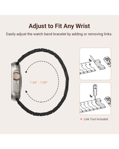 Kəmər Pitaka band Stairs Apple Watch üçün 38/40/41/42/44/45/46/49 mm - 7493554148336