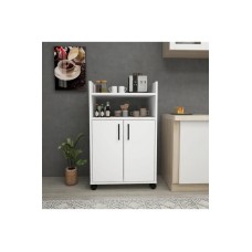Mətbəx şkafı Ev Plus Viland, LDSP, ağ, 60x35x97 sm
