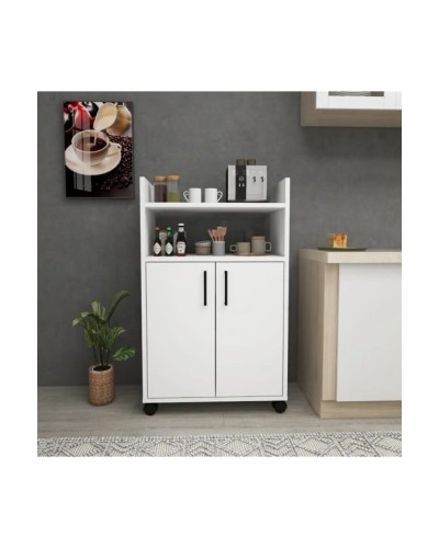 Mətbəx şkafı Ev Plus Viland, LDSP, ağ, 60x35x97 sm