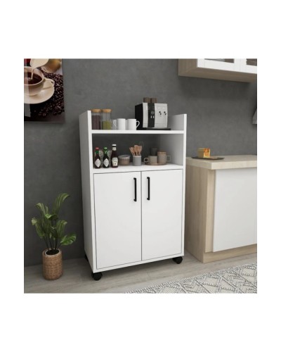 Mətbəx şkafı Ev Plus Viland, LDSP, ağ, 60x35x97 sm