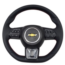 Avtomobil sükanı Chevrolet Cobalt/Cruze/Malibu üçün A-145, qara/qırmızı