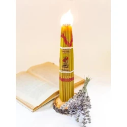 Желтый Иерусалимский ритуал свечи намерения_az22335